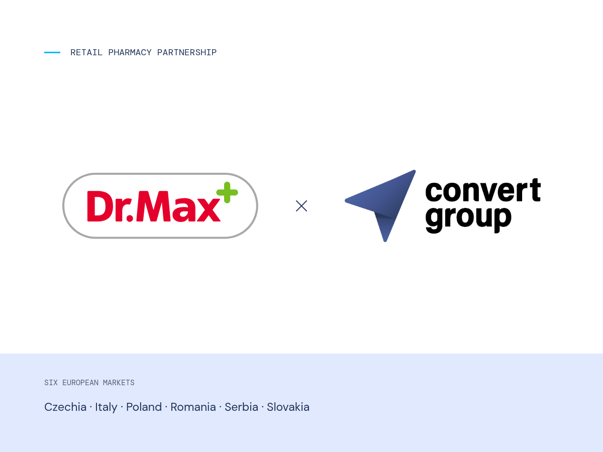 Dr. Max and Convert Group partnership announcement